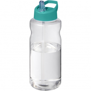 Logotrade profilprodukter bild: H2O Active® Big Base 1-liters sportflaska med piplock