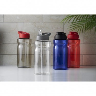 Logotrade kampanjprodukter bild: H2O Active® Eco Big Base 1-liters sportflaska med uppfällbart lock