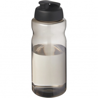 Logotrade reklamprodukter bild: H2O Active® Eco Big Base 1-liters sportflaska med uppfällbart lock