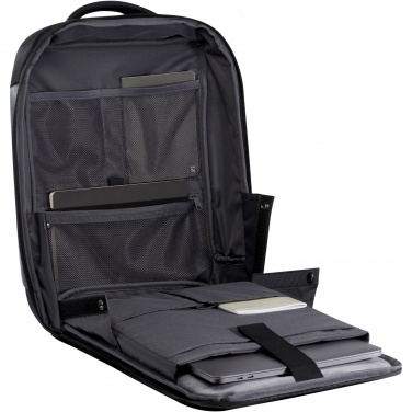 Logotrade reklamprodukter bild: Expedition Pro 15,6-tums kompakt laptopväska av GRS-återvunnet material, 12 l