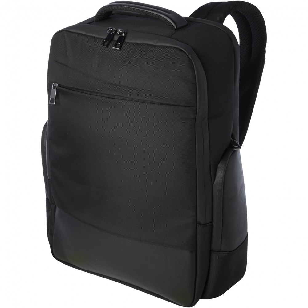 Logotrade profilprodukter bild: Expedition Pro 15,6-tums laptopväska av GRS-återvunnet material, 25 l