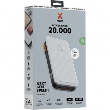 Logotrade presentreklam bild: Xtorm FS520 Fuel Series 20 000 mAh 35 W powerbank