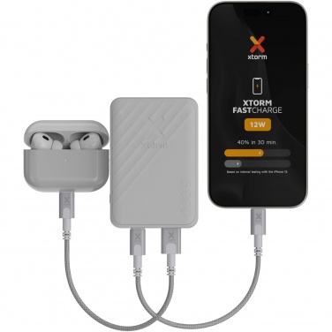 Logotrade profilprodukter bild: Xtorm XG205 Go2 snabbladdande powerbank på 12 W, 5 000 mAh 