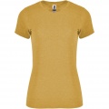 Fox kortärmad T-shirt för dam, Heather Mustard