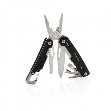 Logotrade presentreklam bild: Solid multitool med karbinhake