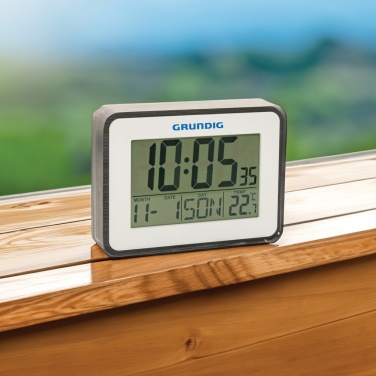 Logotrade profilreklam bild: Grundig väderstation, alarm och kalender