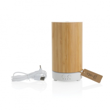 Logotrade profilprodukter bild: RCS recycled plastic and bamboo aroma diffuser