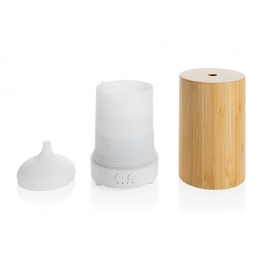 Logotrade presentreklam bild: RCS recycled plastic and bamboo aroma diffuser