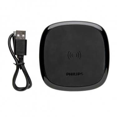 Logotrade kampanjprodukter bild: Philips 10W trådlös laddare Qi