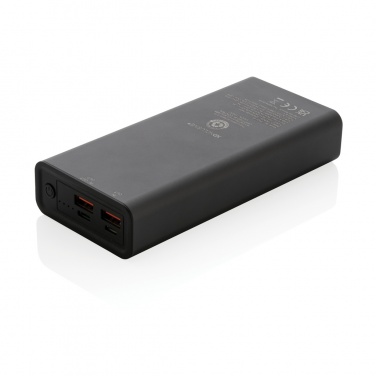 Logotrade profilreklam bild: Terra 20W/20.000 mAh powerbank, RCS återvunna material