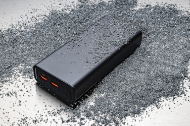 Logotrade presentreklam bild: Terra 20W/20.000 mAh powerbank, RCS återvunna material