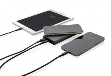 Logotrade profilreklam bild: Terra 10.000 mAh18W/10W trådlös powerbank RCS