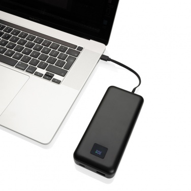 Logotrade presentreklam bild: Gridley 20.000mAh/65W laptop powerbank RCS rplast