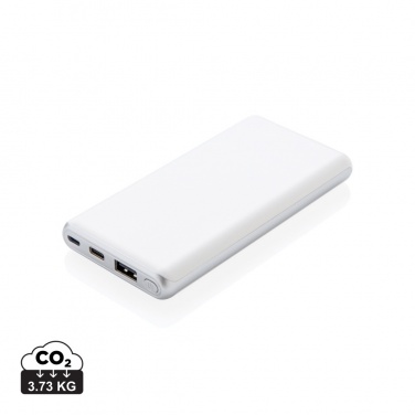 Logotrade reklamprodukter bild: Ultrasnabb 10.000 mAh powerbank med PD