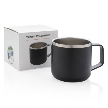 Logotrade presentreklam bild: Stainless steel campingmugg