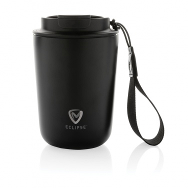 Logotrade profilreklam bild: Cuppa vakuummugg med logoband RCS re-steel