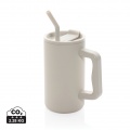 Cube RCS-certifierad kontorsmugg i återvunnet stål 800 ml., beige