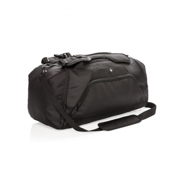 Logotrade kampanjprodukter bild: Swiss Peak RFID sport duffle & ryggsäck