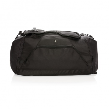 Logotrade reklamprodukter bild: Swiss Peak RFID sport duffle & ryggsäck