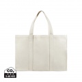 VINGA Hilo AWARE™ återvunnen canvas maxi tote bag, benvit