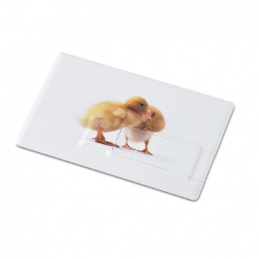 Logotrade kampanjprodukter bild: Creditcard. USB flash 4GB