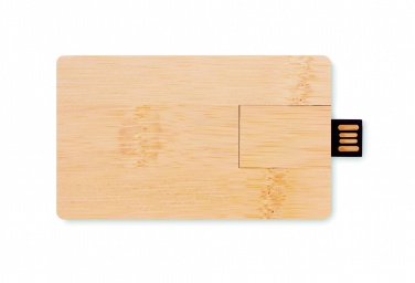 Logotrade kampanjprodukter bild: USB minne 16GB bambu