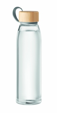 Logotrade reklamprodukter bild: Flaska i glas 500ml