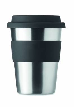 Logotrade profilreklam bild: Take away mugg rostfri