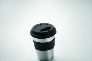 Logotrade profilreklam bild: Take away mugg rostfri