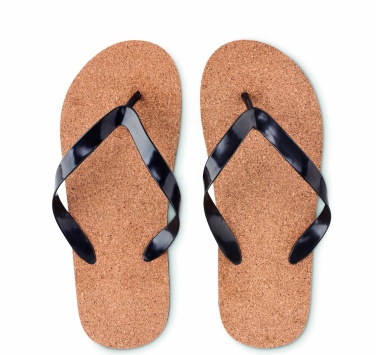 Logotrade presentreklam bild: Slippers av kork M