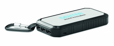 Logotrade profilprodukter bild: Powerbank solcell  8000 mAh