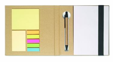 Logotrade kampanjprodukter bild: Block med post-its och penna