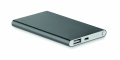 Aluminium powerbank 4000 mAh, Titan