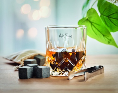 Logotrade kampanjprodukter bild: Whiskeyset i bambulåda