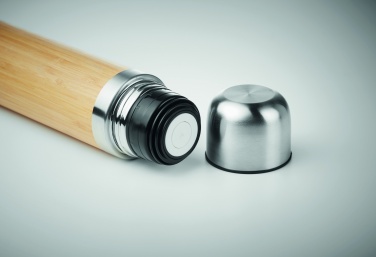 Logotrade profilreklam bild: Thermos med bambu 400ml CHAN BAMBOO