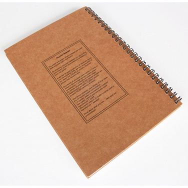 Logotrade profilprodukter bild: A5 ECO Notepad KENTWOOD