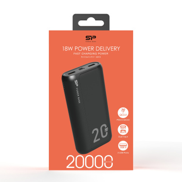 Logotrade reklamprodukter bild: Powerbank Silicon Power QS15 20000 mAh