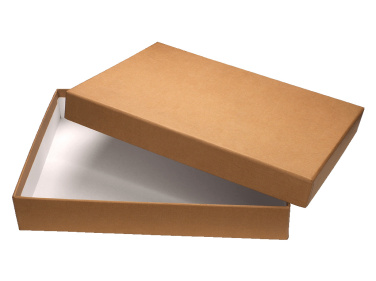 Logotrade profilprodukter bild: Box laminerad med dekorativt papper (41,5x15,5x4cm) 44903700