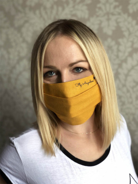 Logotrade kampanjprodukter bild: MERCURE ansiktsmask i bomull 139016500