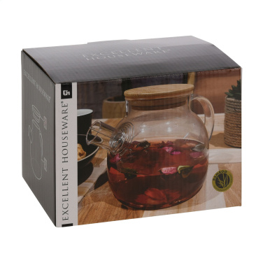 Logotrade profilreklam bild: Teatime Glas tekanna