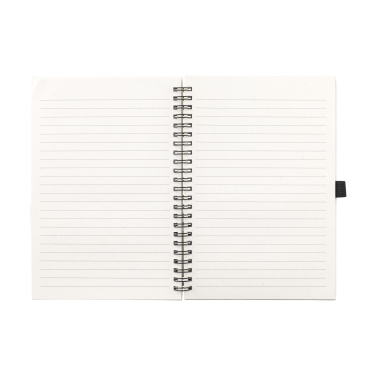 Logotrade kampanjprodukter bild: Mjölkkartong Wire-O-papper Notebook A5