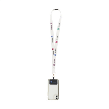 Logotrade profilreklam bild: Lanyard Sublimation Safety RPET 2 cm med Patch