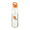 Sirius 650 ml dricksflaska, transparent/orange