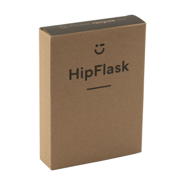 Logotrade profilreklam bild: Hipflask Bamboo 200 ml dricksflaska