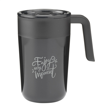 Logotrade reklamprodukter bild: Fika RCS Recycled Steel Cup 400 ml termokopp