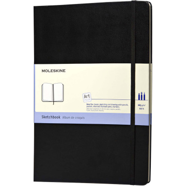 Logotrade reklamprodukter bild: Moleskine A4-skissbok för konst