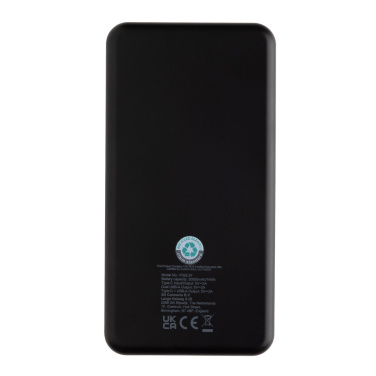 Logotrade reklamprodukter bild: Boostcore RCS powerbank i återvunnen plast 20.000mAh USB