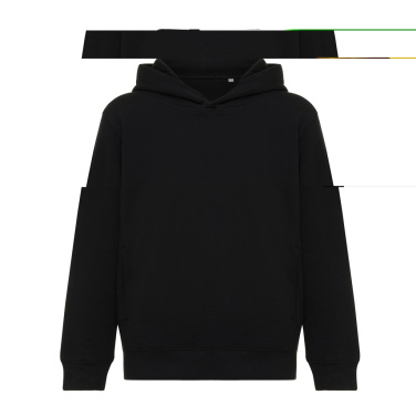 Logotrade reklamprodukter bild: Iqoniq Yengo hoodie i återvunnen bomull med sidofickor för b