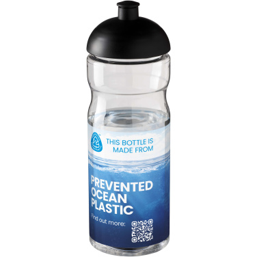 Logotrade profilprodukter bild: H2O Active® Eco Base 650 ml sportflaska med kupollock