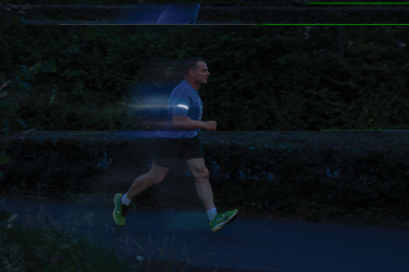 Logotrade reklamprodukter bild: Lumi Sprint RCS plast LED uppladdningsbar löparlampa